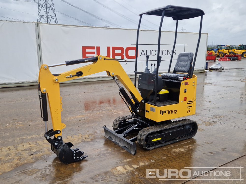 Unused 2025 JPC KV12 - Máy xúc mini: hình 1 Unused 2025 JPC KV12 - Máy xúc mini: hình 1