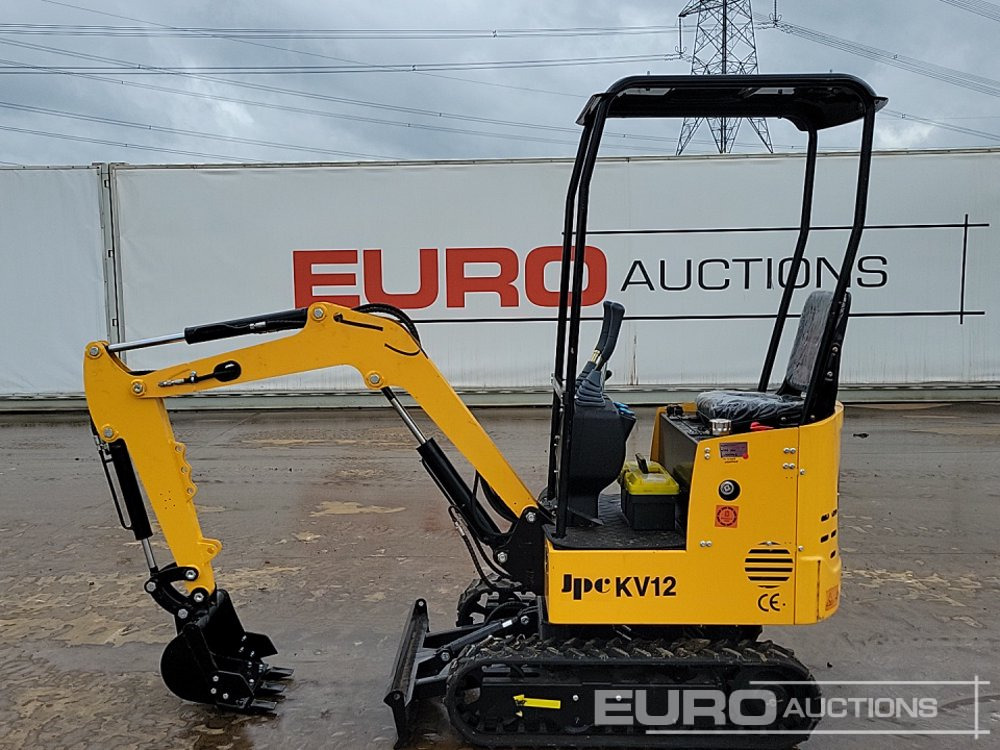 Unused 2025 JPC KV12 - Máy xúc mini: hình 2 Unused 2025 JPC KV12 - Máy xúc mini: hình 2
