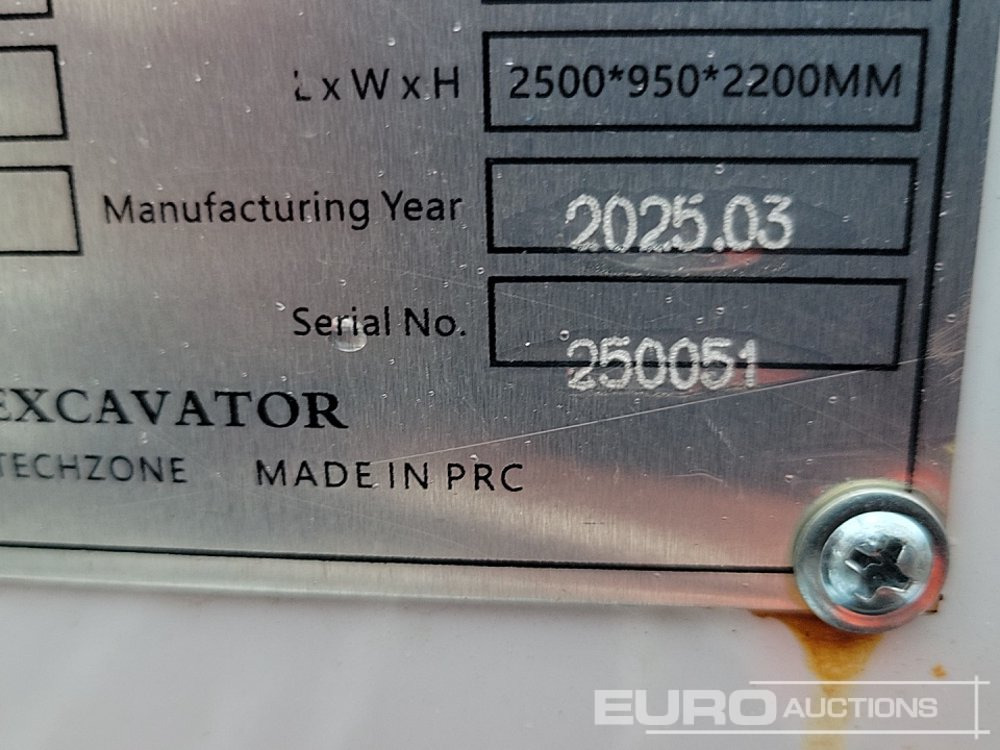 Máy xúc mini Unused 2025 JPC KV12: hình 26