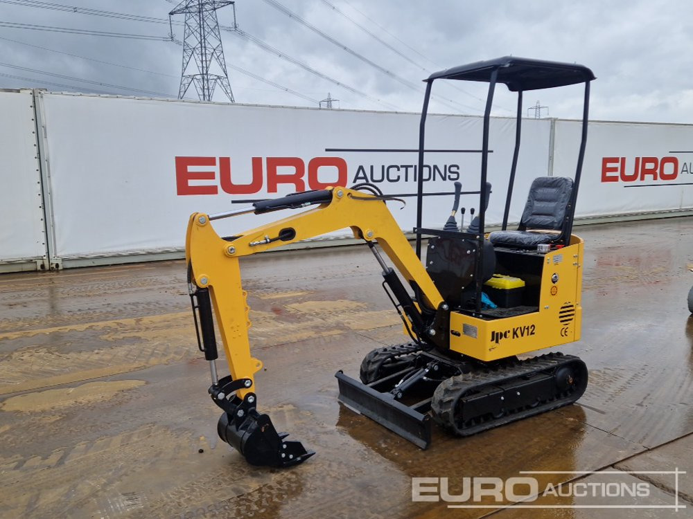 Unused 2025 JPC KV12 - Máy xúc mini: hình 1 Unused 2025 JPC KV12 - Máy xúc mini: hình 1