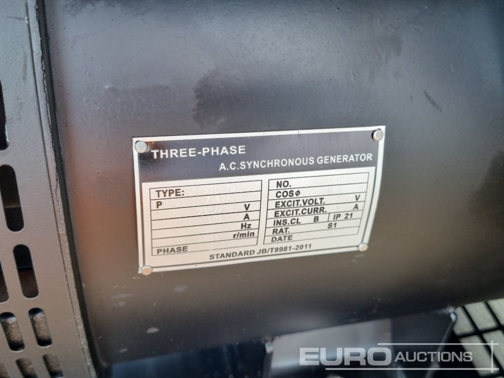 Bộ phát điện Unused 2025 Kawakenki KK70-III-SSS: hình 20