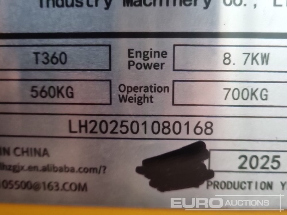 Máy xúc lật đa năng Unused 2025 LIHUA T360: hình 32 Máy xúc lật đa năng Unused 2025 LIHUA T360: hình 32