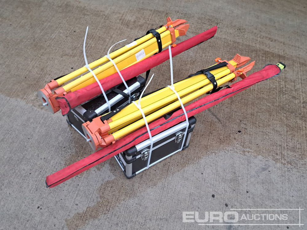 Unused 2025 SKLP Self-Leveling Rotary Laser Level with Batteries, Receiver, Tripod, Grade Rod (2 of) - Trang thiết bị xưởng: hình 1 Unused 2025 SKLP Self-Leveling Rotary Laser Level with Batteries, Receiver, Tripod, Grade Rod (2 of) - Trang thiết bị xưởng: hình 1