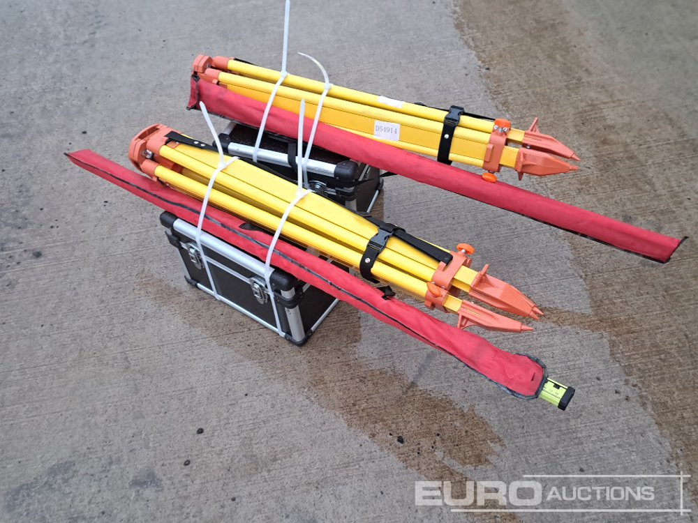 Unused 2025 SKLP Self-Leveling Rotary Laser Level with Batteries, Receiver, Tripod, Grade Rod (2 of) - Trang thiết bị xưởng: hình 2 Unused 2025 SKLP Self-Leveling Rotary Laser Level with Batteries, Receiver, Tripod, Grade Rod (2 of) - Trang thiết bị xưởng: hình 2