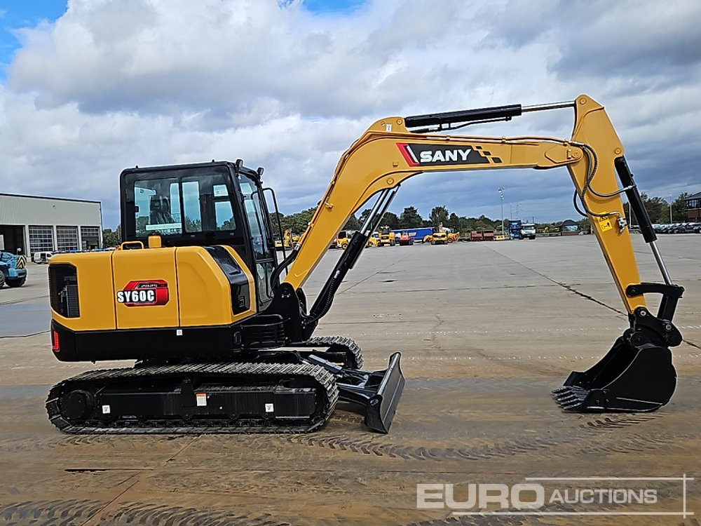 Máy xúc mini Unused 2025 Sany SY60C: hình 6