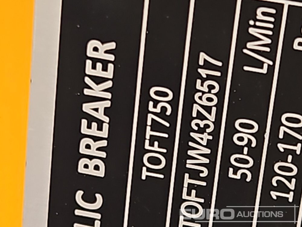 Búa thủy lực Unused 2025 Toft 750: hình 15