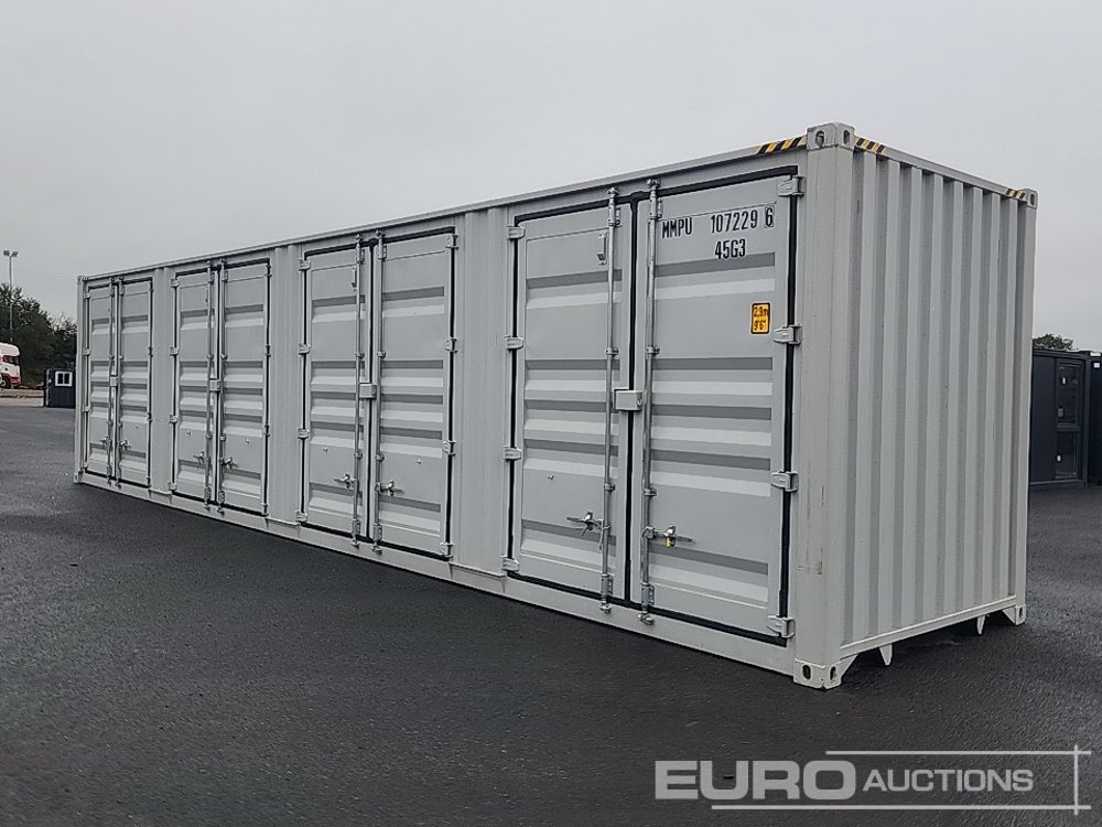Unused 40' Container, 4 Side Double Doors (Cannot Be Reconsigned) - Container biển: hình 3 Unused 40' Container, 4 Side Double Doors (Cannot Be Reconsigned) - Container biển: hình 3