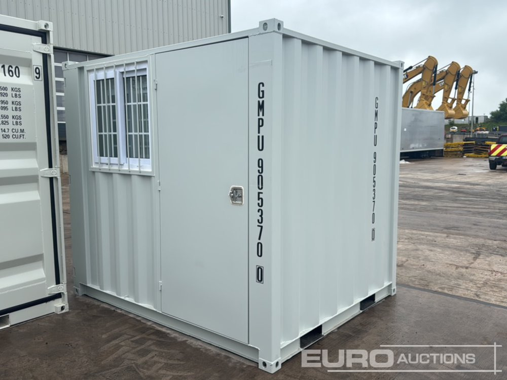 Unused 8ft Office Container, Entry Door & Window (Cannot Be Reconsigned) - Container biển: hình 1 Unused 8ft Office Container, Entry Door & Window (Cannot Be Reconsigned) - Container biển: hình 1