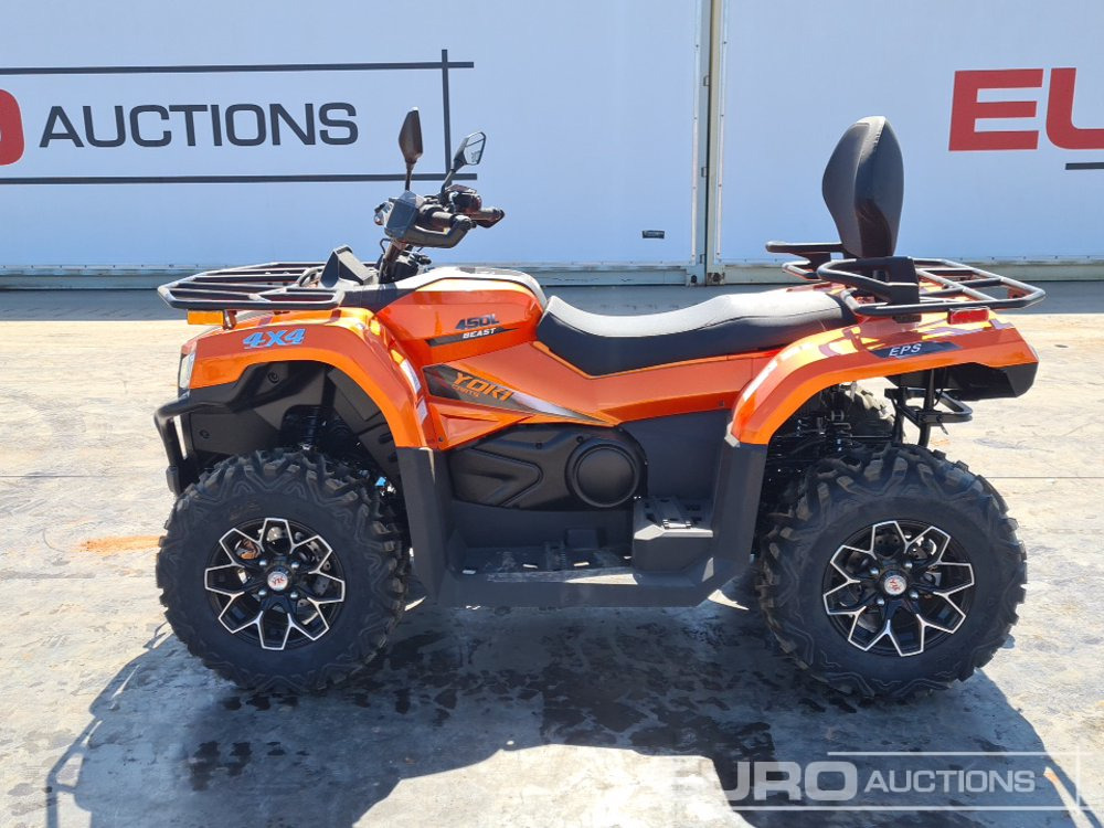 Unused Beast 450L, 4WD Petrol Quad Bike, Front Winch, Power Steering, Front & Rear Diff Lock, Alloy Wheels, LED Pack, Rear Tow Hitch, Backrest, T3b Engine - ATV/ Xe 4 bánh: hình 2 Unused Beast 450L, 4WD Petrol Quad Bike, Front Winch, Power Steering, Front & Rear Diff Lock, Alloy Wheels, LED Pack, Rear Tow Hitch, Backrest, T3b Engine - ATV/ Xe 4 bánh: hình 2