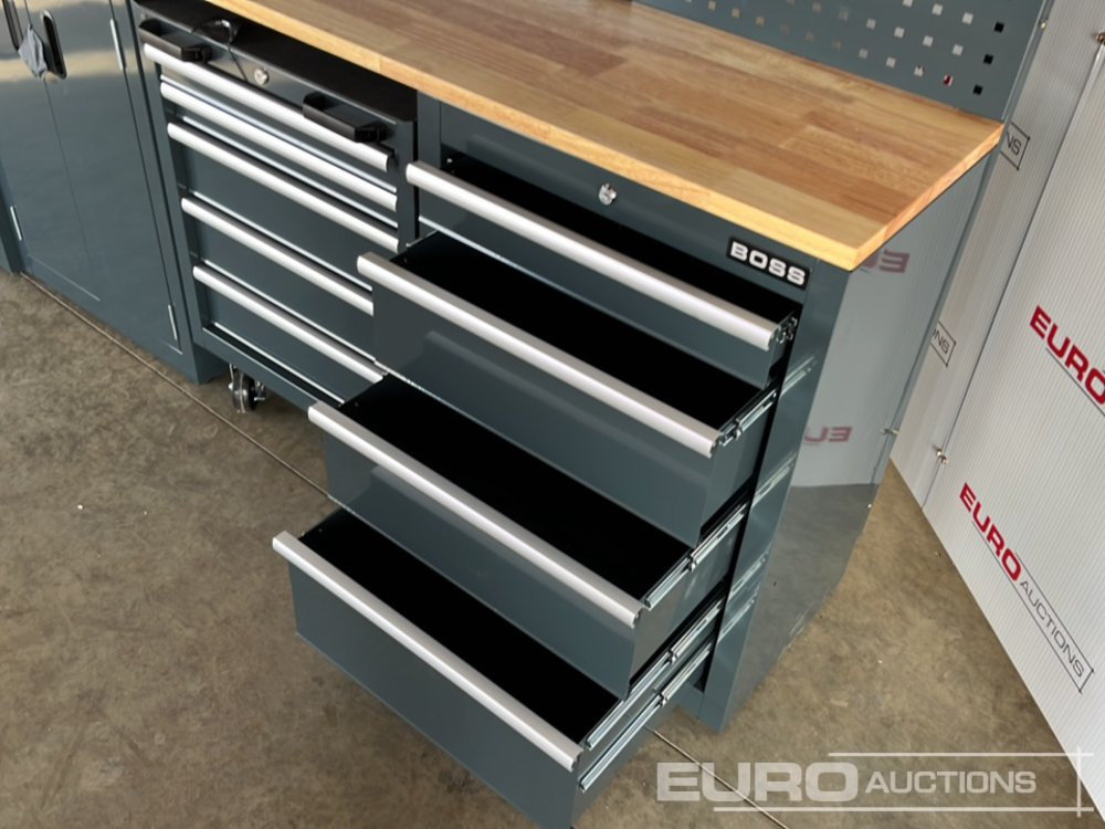Trang thiết bị xưởng Unused Boss 2.6m 9 Drawer, 5 Cabinet Tool Station: hình 11 Trang thiết bị xưởng Unused Boss 2.6m 9 Drawer, 5 Cabinet Tool Station: hình 11
