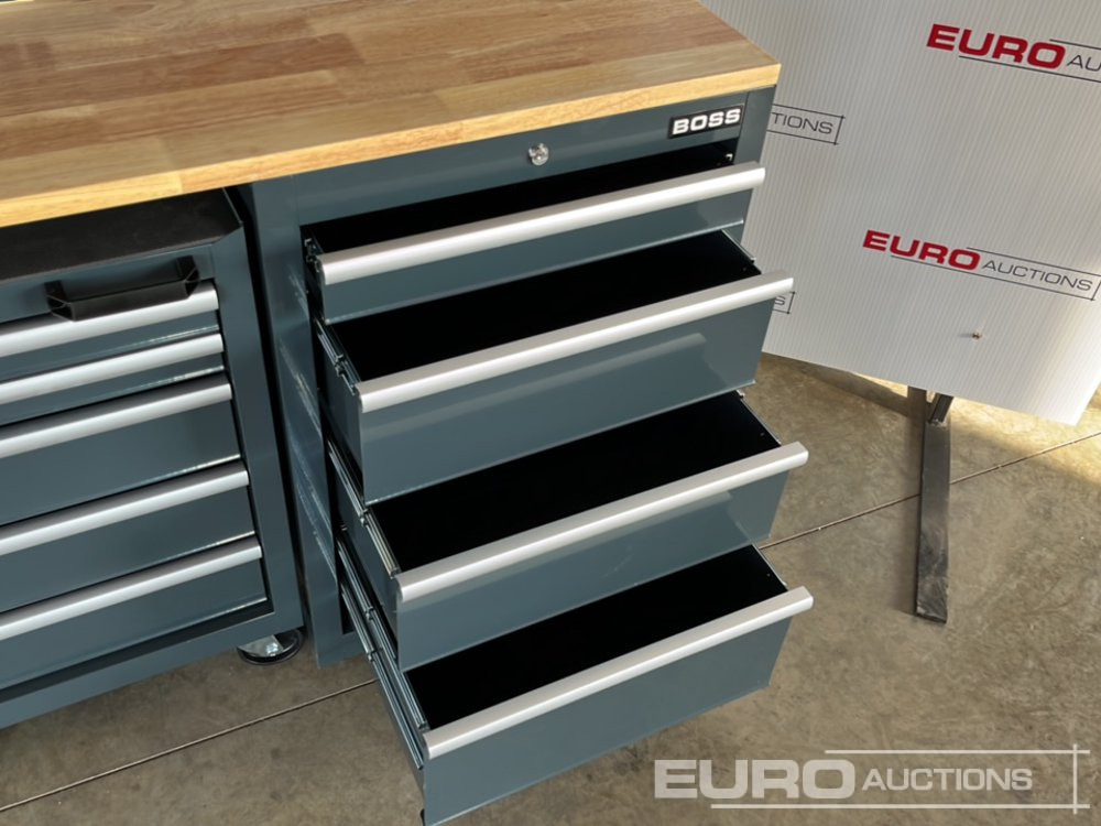 Trang thiết bị xưởng Unused Boss 2.6m 9 Drawer, 5 Cabinet Tool Station: hình 10 Trang thiết bị xưởng Unused Boss 2.6m 9 Drawer, 5 Cabinet Tool Station: hình 10