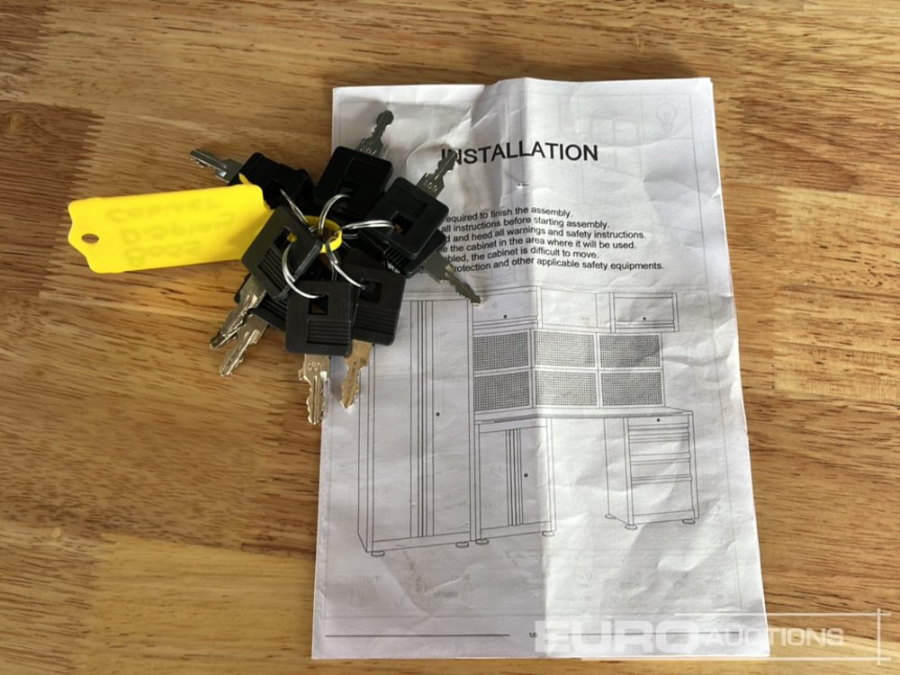 Trang thiết bị xưởng Unused Boss 2.6m 9 Drawer, 5 Cabinet Tool Station: hình 18 Trang thiết bị xưởng Unused Boss 2.6m 9 Drawer, 5 Cabinet Tool Station: hình 18