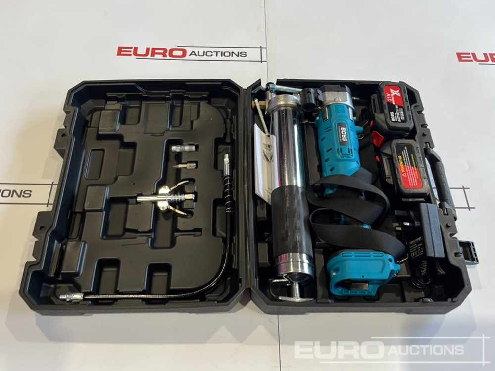 Unused Boss 21 Volt Lithium Battery Cordless Grease Gun - Trang thiết bị xưởng: hình 1 Unused Boss 21 Volt Lithium Battery Cordless Grease Gun - Trang thiết bị xưởng: hình 1