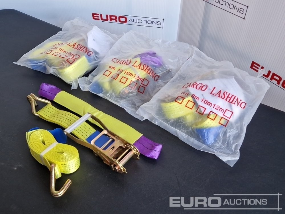 Unused Boss 4M x 50mm 5 Ton Ratchet Straps with Sling (4 of) - Trang thiết bị xưởng: hình 3 Unused Boss 4M x 50mm 5 Ton Ratchet Straps with Sling (4 of) - Trang thiết bị xưởng: hình 3