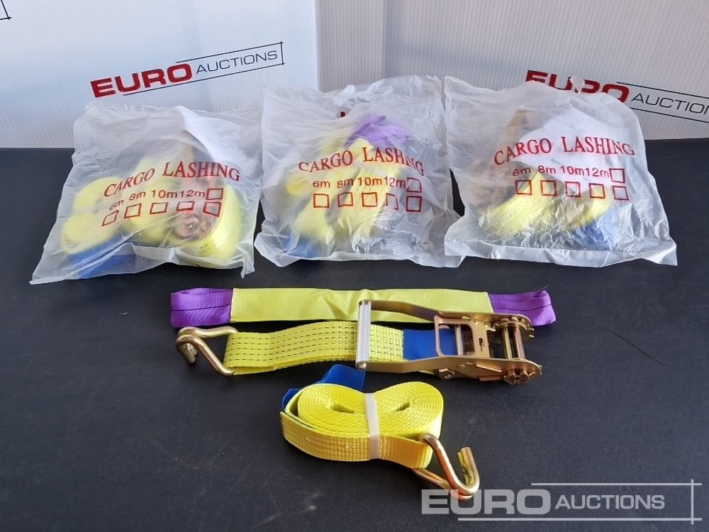 Unused Boss 4M x 50mm 5 Ton Ratchet Straps with Sling (4 of) - Trang thiết bị xưởng: hình 2 Unused Boss 4M x 50mm 5 Ton Ratchet Straps with Sling (4 of) - Trang thiết bị xưởng: hình 2