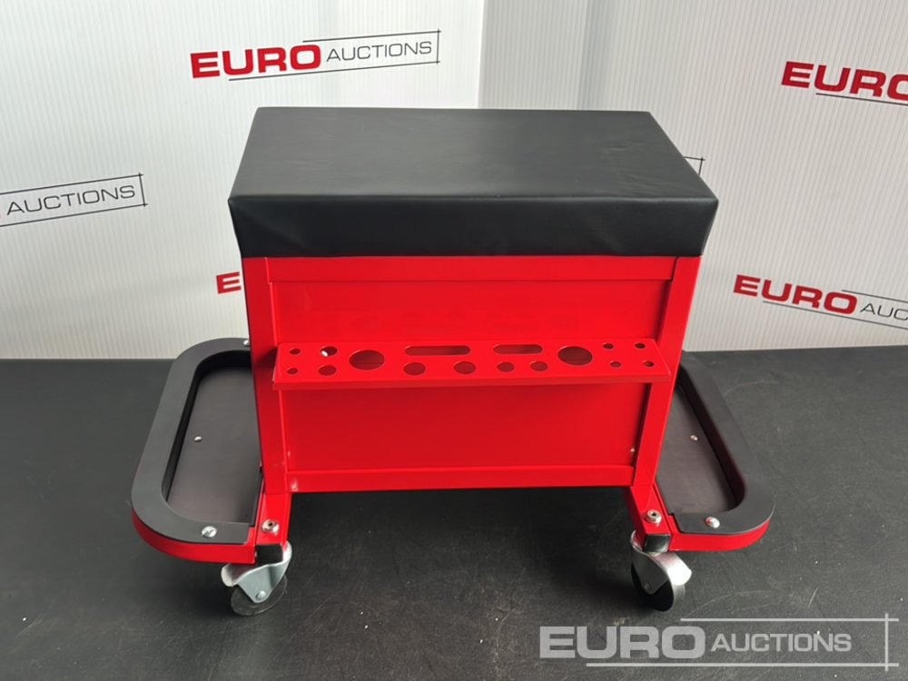 Unused Boss Wheeled Stool Tool Box, 3 Drawers, Magnetic Trays - Trang thiết bị xưởng: hình 5 Unused Boss Wheeled Stool Tool Box, 3 Drawers, Magnetic Trays - Trang thiết bị xưởng: hình 5