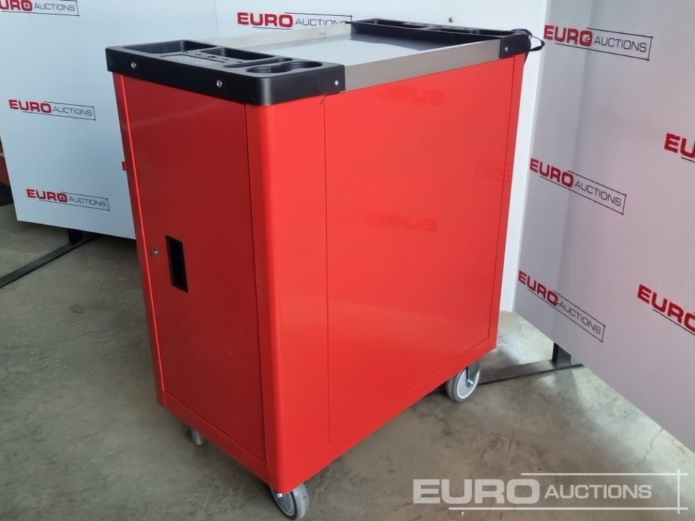 Unused Boss Wheeled Tool Cart with 258pc Tools (Red) - Trang thiết bị xưởng: hình 3 Unused Boss Wheeled Tool Cart with 258pc Tools (Red) - Trang thiết bị xưởng: hình 3