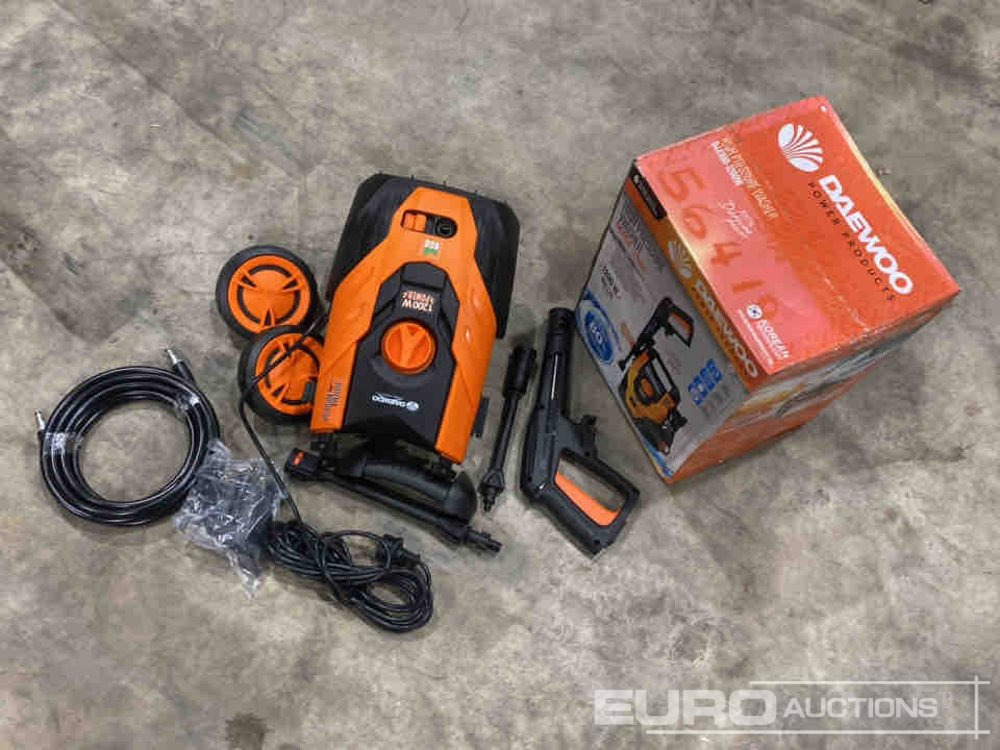 Unused Daewoo DAX100-1200W 230 Volt Pressure Washer (2 of) - Máy phun rửa áp lực: hình 2 Unused Daewoo DAX100-1200W 230 Volt Pressure Washer (2 of) - Máy phun rửa áp lực: hình 2