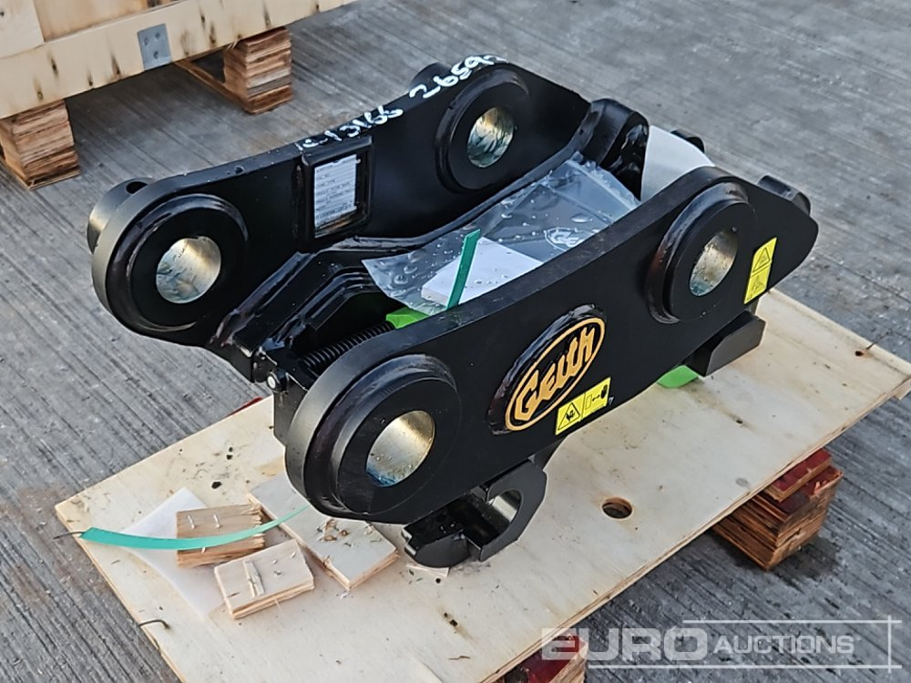 Unused Geith Hydraulic Double Lock QH 55mm Pin to suit 8-10 Ton Excavator - Bộ ghép nhanh: hình 1 Unused Geith Hydraulic Double Lock QH 55mm Pin to suit 8-10 Ton Excavator - Bộ ghép nhanh: hình 1