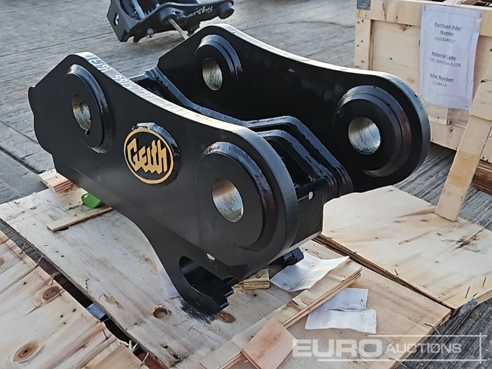 Unused Geith Hydraulic Double Lock QH 65mm Pin to suit 13 Ton Excavator - Bộ ghép nhanh: hình 3 Unused Geith Hydraulic Double Lock QH 65mm Pin to suit 13 Ton Excavator - Bộ ghép nhanh: hình 3