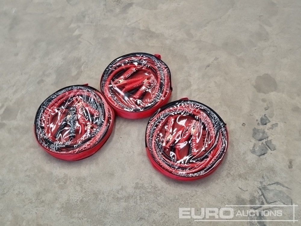 Unused Heavy Duty 3000Amp 6 Metre Jump Leads (3 of) - Trang thiết bị xưởng: hình 2 Unused Heavy Duty 3000Amp 6 Metre Jump Leads (3 of) - Trang thiết bị xưởng: hình 2