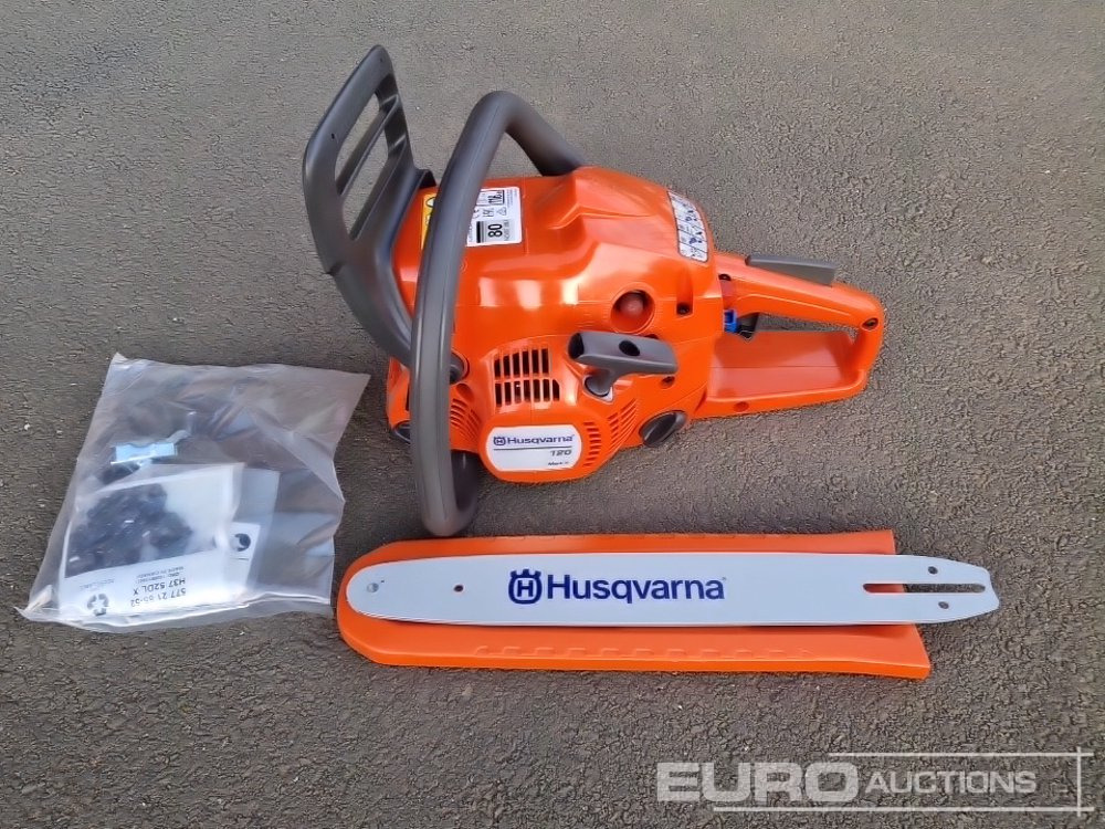 Unused Husqvarna 120 Mark II 14" Petrol Chain Saw - Trang thiết bị xưởng: hình 2 Unused Husqvarna 120 Mark II 14" Petrol Chain Saw - Trang thiết bị xưởng: hình 2