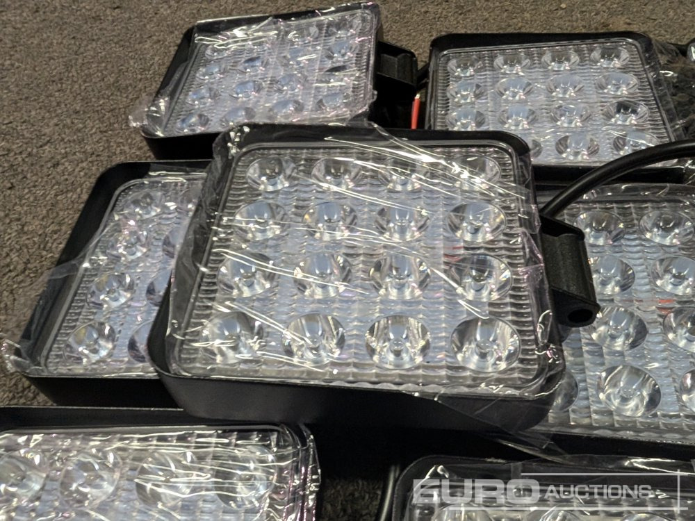 Trang thiết bị xây dựng Unused LED Work Lights, 48w, 12V/24V, Adjustable Bracket, IP67 Waterproof, 6000k White (10 of): hình 9