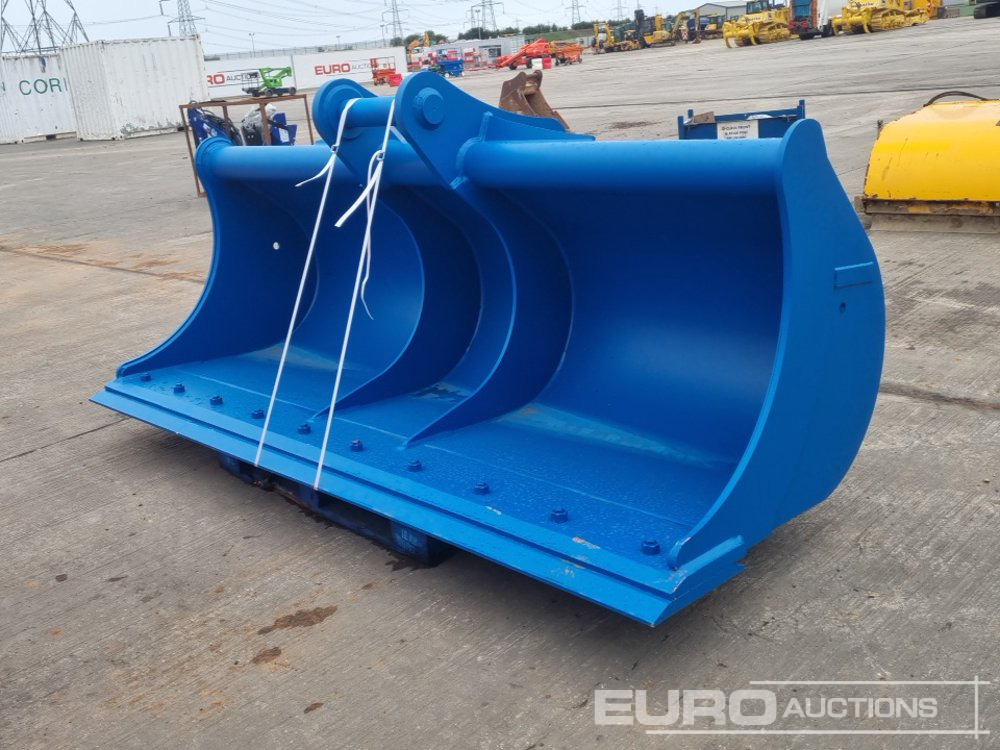 Unused Miller 108" Ditching Bucket 90mm Pin to suit 30 Ton Excavator - Gầu: hình 1 Unused Miller 108" Ditching Bucket 90mm Pin to suit 30 Ton Excavator - Gầu: hình 1