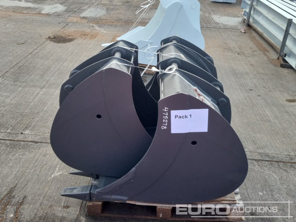 Unused Miller 36", 24", 12" Scoop Bucket 45mm Pin to suit 4-6 Ton Excavator - Gầu: hình 2 Unused Miller 36", 24", 12" Scoop Bucket 45mm Pin to suit 4-6 Ton Excavator - Gầu: hình 2