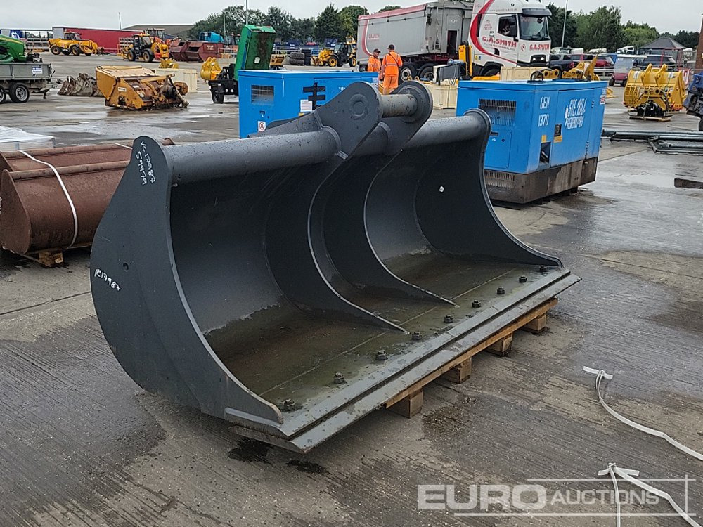 Unused Miller 96" Ditching Bucket 100mm Pin to suit 40 Ton Excavator - Gầu: hình 1 Unused Miller 96" Ditching Bucket 100mm Pin to suit 40 Ton Excavator - Gầu: hình 1