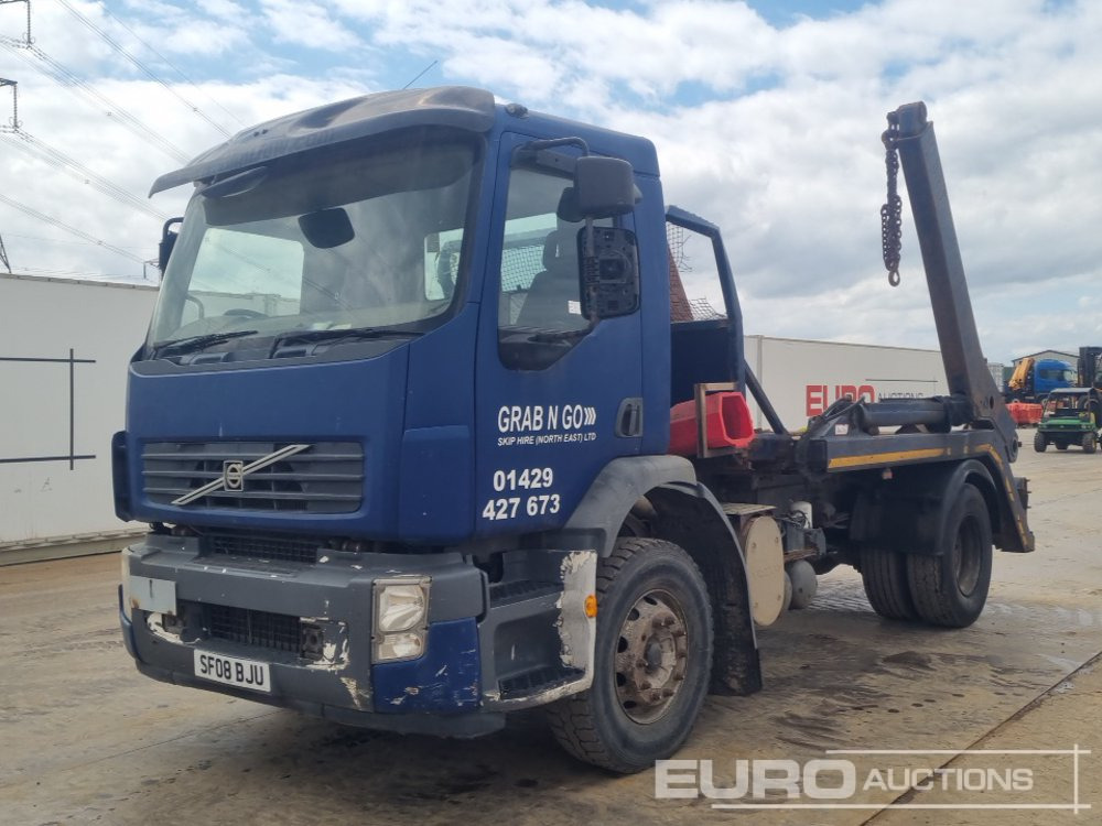 Volvo 4x2 Skip Loader Lorry, Extendable Arms, Manual Gearbox (Reg. Docs. & Plating Certificate Available) - Xe tải chở thùng nhỏ: hình 1 Volvo 4x2 Skip Loader Lorry, Extendable Arms, Manual Gearbox (Reg. Docs. & Plating Certificate Available) - Xe tải chở thùng nhỏ: hình 1