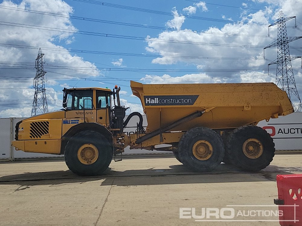 Volvo A40E - Xe ben đổ có khớp nối: hình 2 Volvo A40E - Xe ben đổ có khớp nối: hình 2