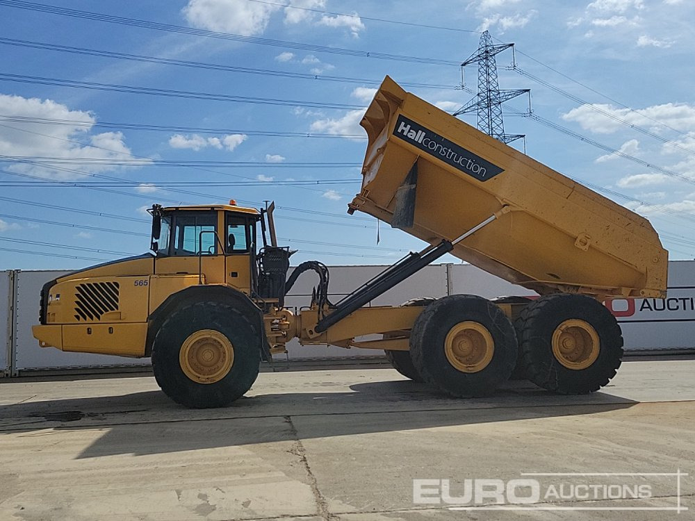 Volvo A40E - Xe ben đổ có khớp nối: hình 5 Volvo A40E - Xe ben đổ có khớp nối: hình 5