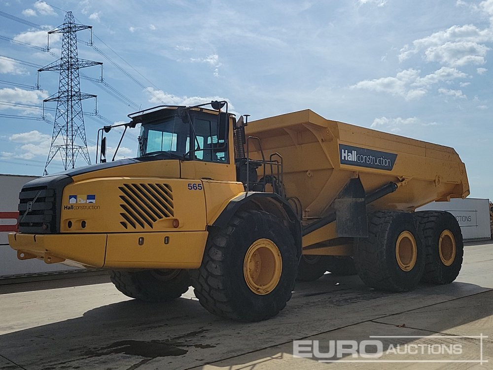 Volvo A40E - Xe ben đổ có khớp nối: hình 1 Volvo A40E - Xe ben đổ có khớp nối: hình 1
