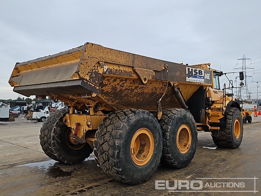 Volvo A40E - Xe ben đổ có khớp nối: hình 5 Volvo A40E - Xe ben đổ có khớp nối: hình 5