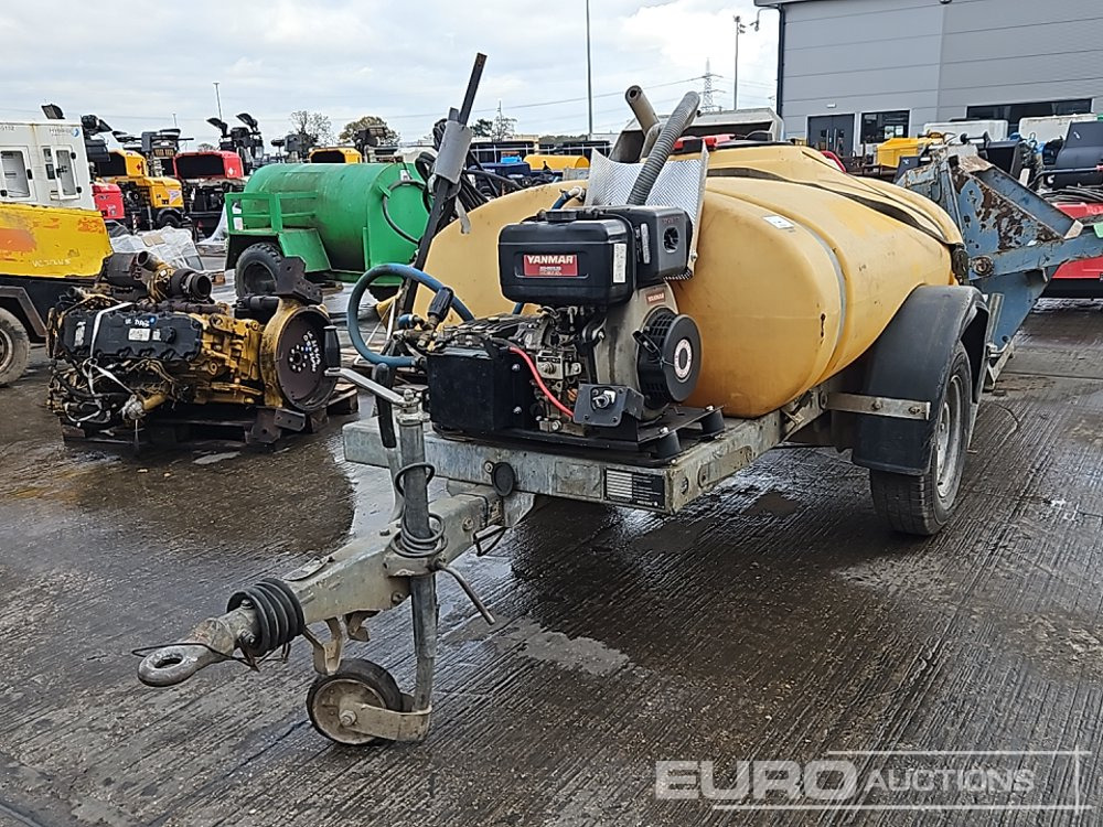 Western Single Axle Plastic Water Bowser, Yanmar Pressure Washer - Máy phun rửa áp lực: hình 1 Western Single Axle Plastic Water Bowser, Yanmar Pressure Washer - Máy phun rửa áp lực: hình 1