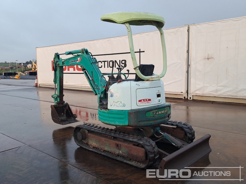 Yanmar ViO20 - Máy xúc mini: hình 3 Yanmar ViO20 - Máy xúc mini: hình 3