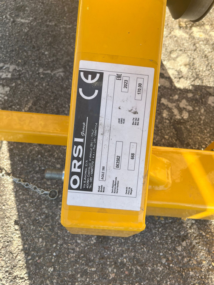 Braccio decespugliatore usato Orsi Agile 390 - Dàn băm cỏ cần cẩu: hình 4 Braccio decespugliatore usato Orsi Agile 390 - Dàn băm cỏ cần cẩu: hình 4