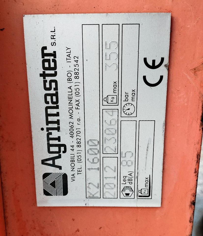Trincia anteriore usata Agrimaster - Dàn băm cỏ: hình 2 Trincia anteriore usata Agrimaster - Dàn băm cỏ: hình 2