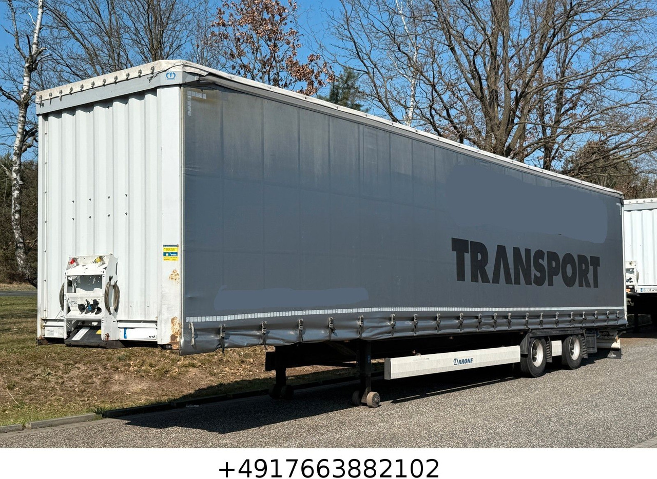 Krone Mega/Edscha/BPW/2 Achsen - Sơ mi rơ moóc mui bạt: hình 1 Krone Mega/Edscha/BPW/2 Achsen - Sơ mi rơ moóc mui bạt: hình 1