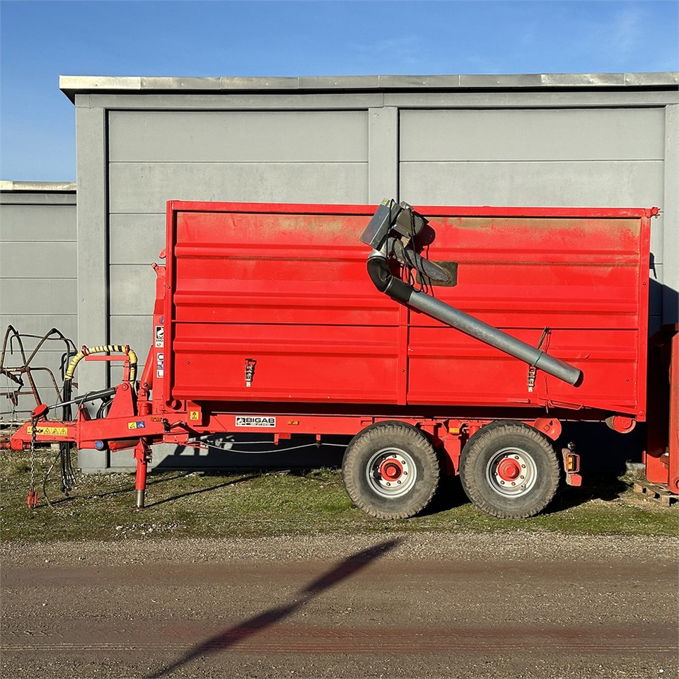 BIGAB 12-15 kroghejs trailer - Rơ moóc thùng chứa: hình 3 BIGAB 12-15 kroghejs trailer - Rơ moóc thùng chứa: hình 3