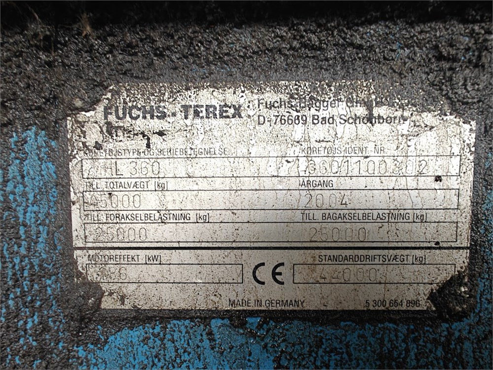 Fuchs MHL360 - Máy cạp rác/ Công nghiệp: hình 5 Fuchs MHL360 - Máy cạp rác/ Công nghiệp: hình 5