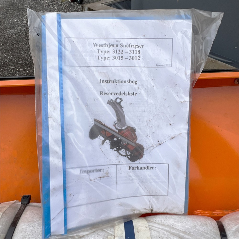 Máy thổi tuyết Hydromann Snowline 3120: hình 21