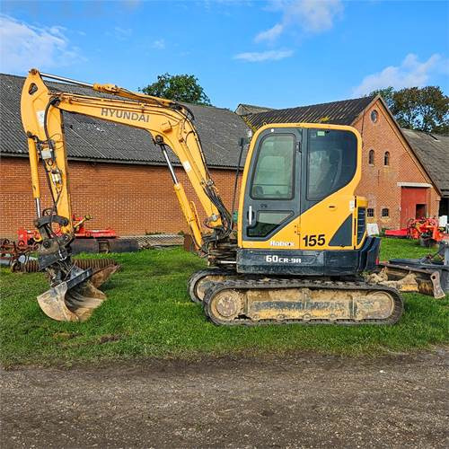 Hyundai Robex 60CR-9A - Máy xúc mini: hình 2 Hyundai Robex 60CR-9A - Máy xúc mini: hình 2