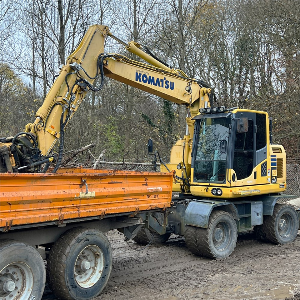 Komatsu PW148-10 - Máy xúc bánh lốp: hình 3 Komatsu PW148-10 - Máy xúc bánh lốp: hình 3