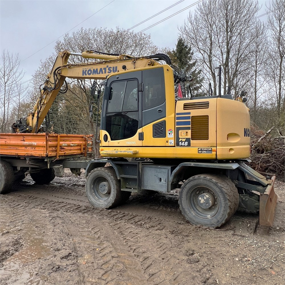 Komatsu PW148-10 - Máy xúc bánh lốp: hình 2 Komatsu PW148-10 - Máy xúc bánh lốp: hình 2