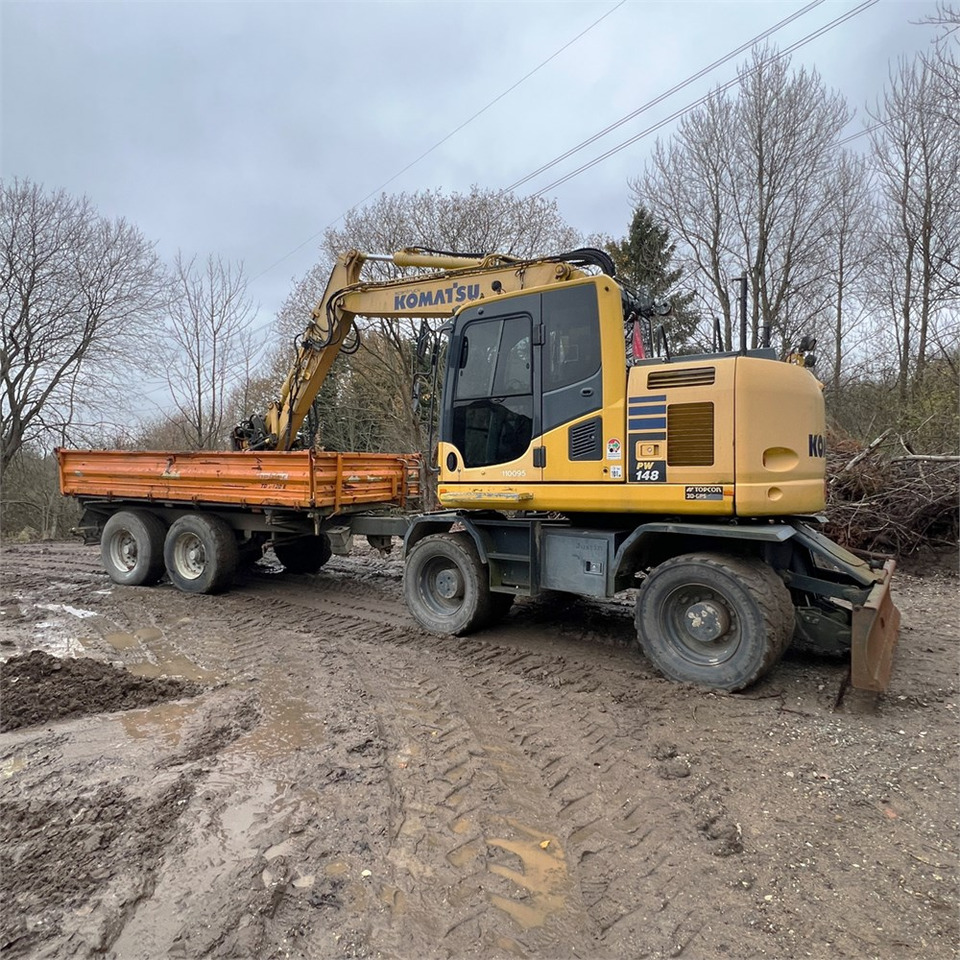 Komatsu PW148-10 - Máy xúc bánh lốp: hình 4 Komatsu PW148-10 - Máy xúc bánh lốp: hình 4