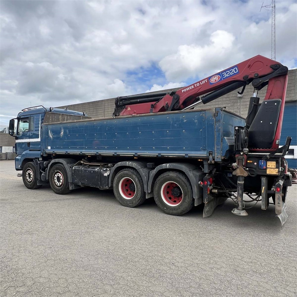 MAN TGS 35.510 8x4 BL - Xe cẩu tự hành, Xe tải thùng lửng/ Phẳng: hình 4 MAN TGS 35.510 8x4 BL - Xe cẩu tự hành, Xe tải thùng lửng/ Phẳng: hình 4