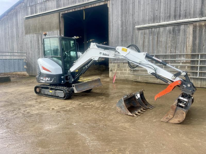 Bobcat E 34 - Máy xúc mini: hình 1 Bobcat E 34 - Máy xúc mini: hình 1