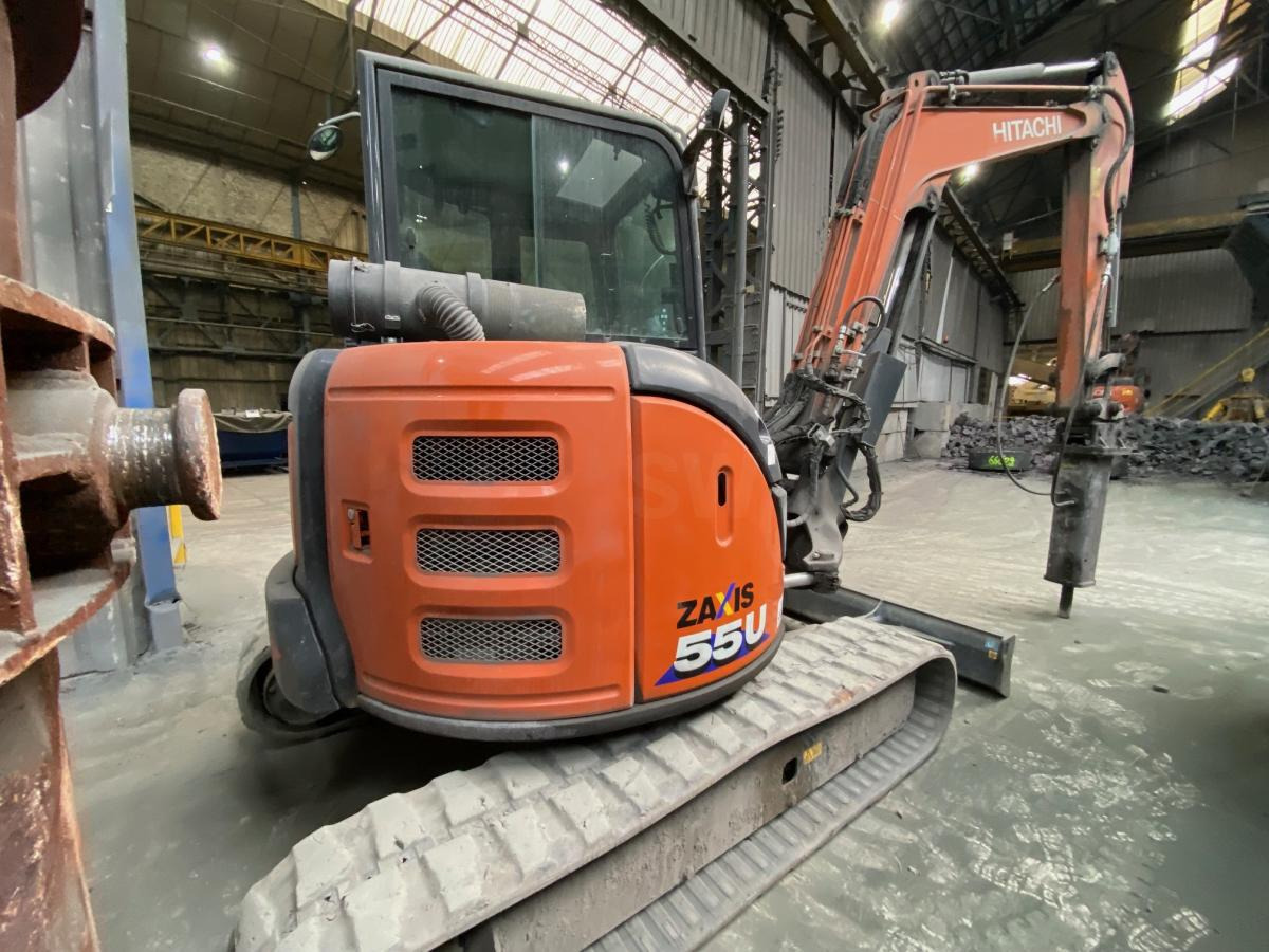 Hitachi ZAXIS 55U-6 CLR - Máy xúc mini: hình 2 Hitachi ZAXIS 55U-6 CLR - Máy xúc mini: hình 2